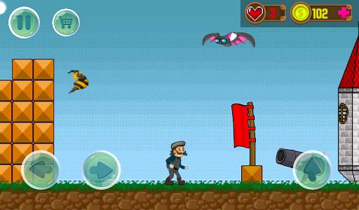 Super Plumber Adventures World 2D Retro Game screenshot 8