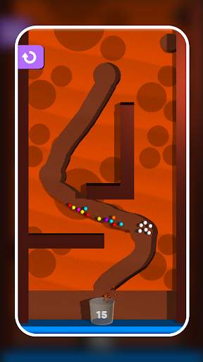 Dig Sand Ball : Ball Puzzle screenshot 2