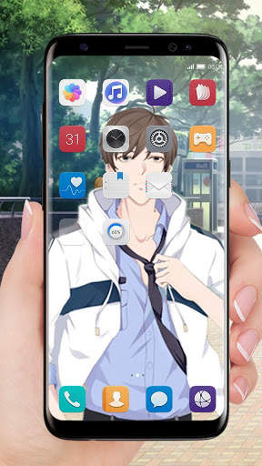 Handsome man live wallpaper screenshot 3