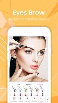 MakeUp Photo Editor, Camera Selfie & MakeUp Editor скриншот 5