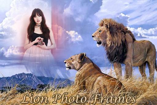Lion Photo Frame screenshot 1
