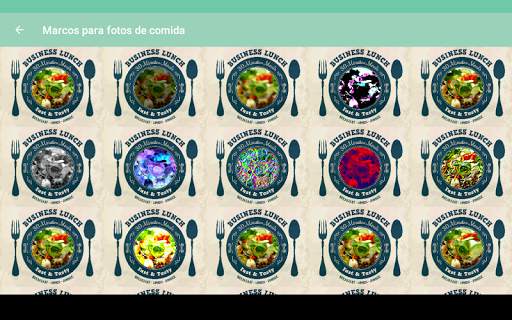 Marcos para fotos de comida screenshot 9