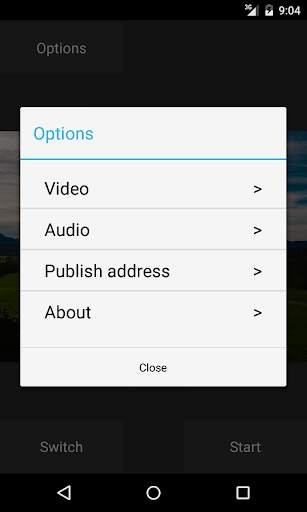 RTMP Camera screenshot 2