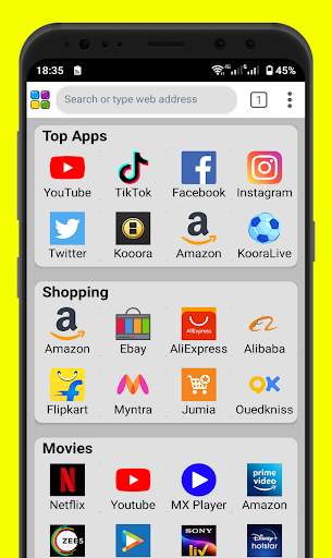 Go Chrome Lite : Fast Browser screenshot 1