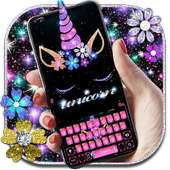 Pink Unicorn Keyboard logo