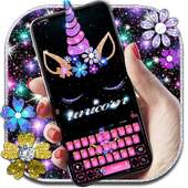 Pink Unicorn Keyboard 10001001