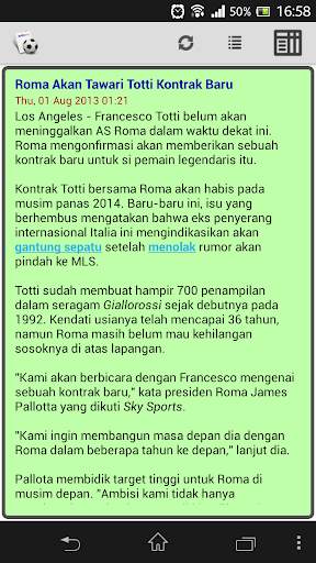 Berita Bola screenshot 2