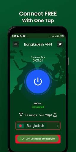 Bangladesh VPN: BD, Dhaka VPN screenshot 3