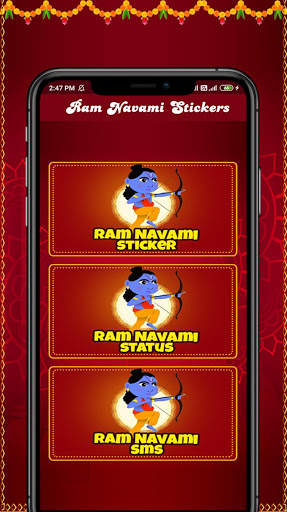 Ram Navmi Stickers for Whatsapp screenshot 2