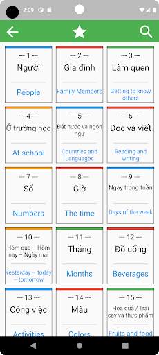 Speak Vietnamese Phrase, Vocab screenshot 8