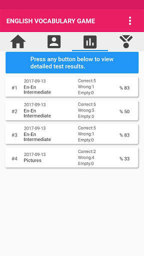 EVOG - English Vocabulary Game screenshot 7
