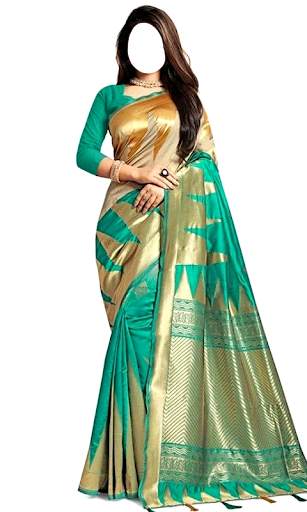 Ladies Pattu Saree Photo Suit screenshot 12