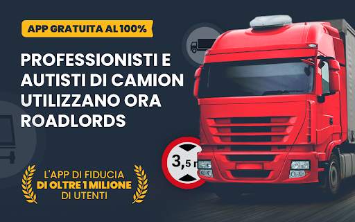 RoadLords – Navigatore GPS per camion screenshot 1