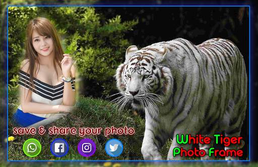 White Tiger Photo Frames screenshot 4