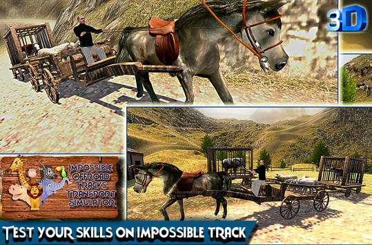 Impossible Tracks 3d Simulator : Animal Transport screenshot 7