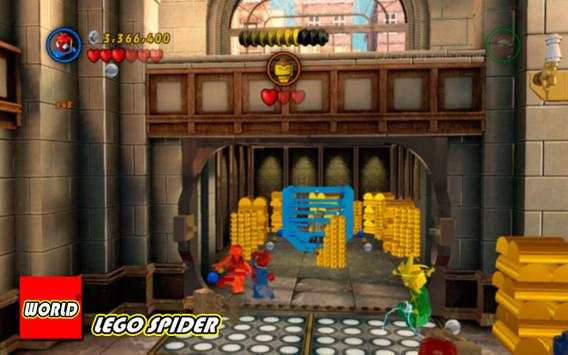Gems World; LEGO Spider Backdrop screenshot 1