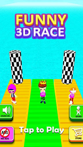 Funny 3D Race - Running Game 2020 screenshot 1