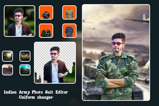 Indian Army  Photo Suit Editor screenshot 2