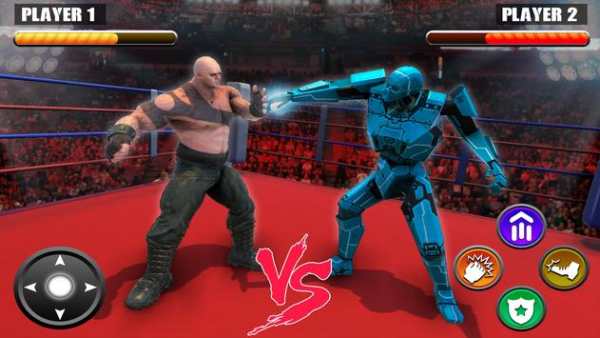 Real Robot Ring Fight - Robot Fighting Games 2020 screenshot 1