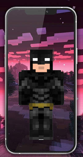 Skin Batman for Minecraft PE screenshot 5