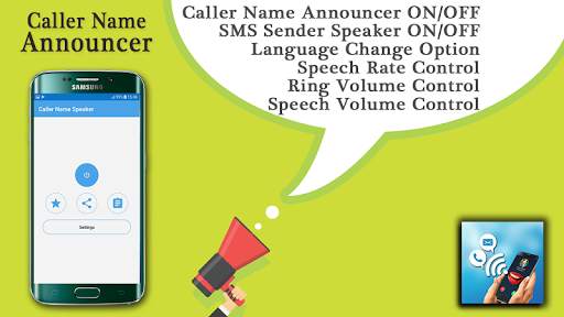 Call Announcer,Caller Id Name Announcer,SMS Reader screenshot 2