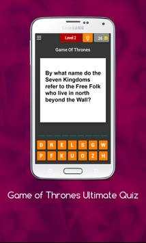 Quiz for Game of Thrones Bonus screenshot 3