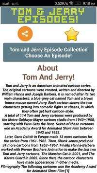 Tom And Jerry Episodes! screenshot 1