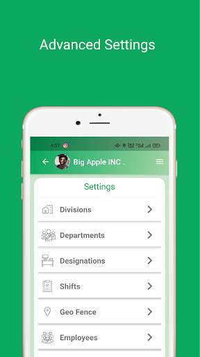 HRMS App, Online Time tracker 3 تصوير الشاشة
