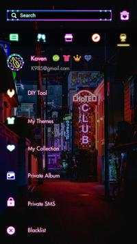 GO SMS PRO NIGHT CLUB THEME screenshot 5
