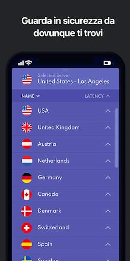 PrivadoVPN - Proteggiti Online screenshot 4