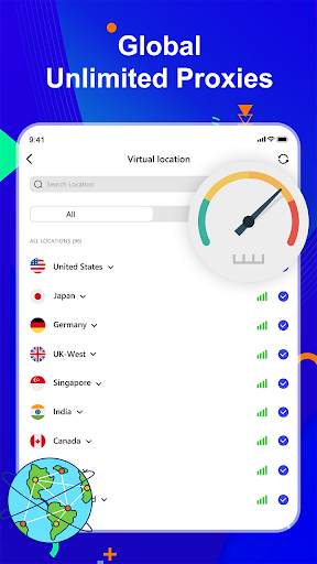 Private VPN - Proxy Browser screenshot 10