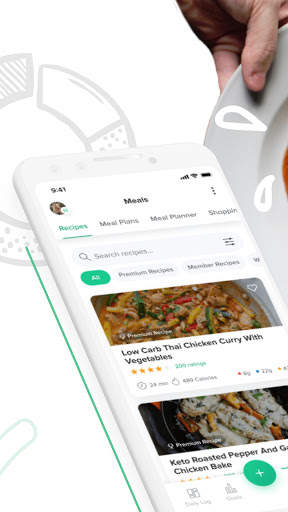 Carb Manager: Keto Diet Tracker & Macros Counter 3 تصوير الشاشة