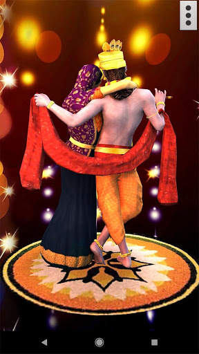 3D Radha Krishna Live Wallpaper screenshot 3
