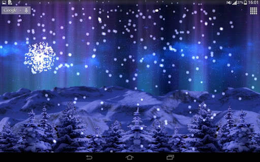 Snowfalling Live Wallpaper screenshot 6