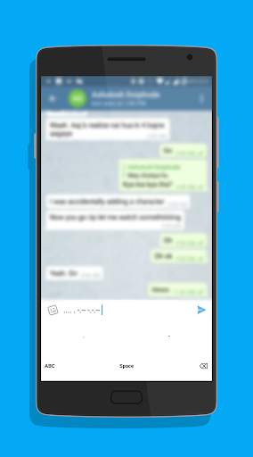 Morse Code Keyboard screenshot 4