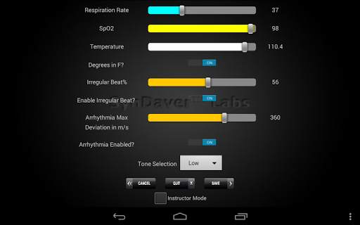 EKG Simulator screenshot 5