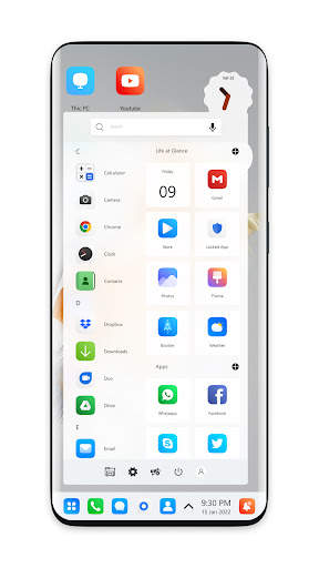 Mate X3 theme for launcher screenshot 5