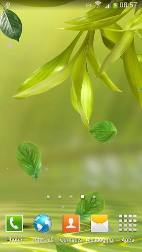 Leaf Live Wallpaper screenshot 2