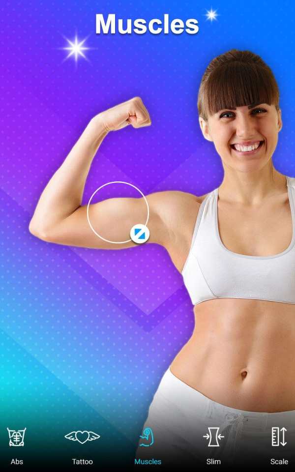 Beauty : Girls Hair Styles Editor, Muscles, Abs screenshot 3
