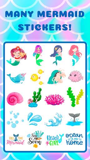 Mermaid Photo Editor 💙 screenshot 6
