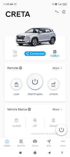 Hyundai Bluelink screenshot 1