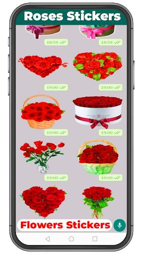 WAStickerApps Flowers screenshot 5