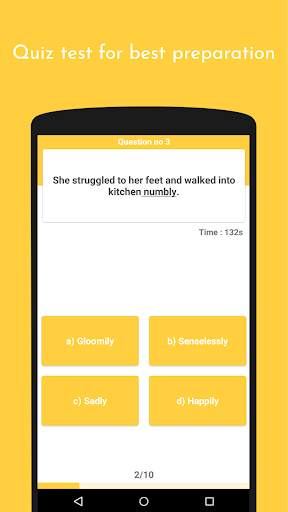 class 11 past paper english mcqs (2020) screenshot 2