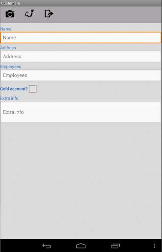 Mobile data collection screenshot 3