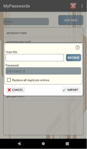 My Passwords screenshot 7