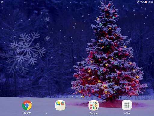 Christmas Tree 3D Wallpaper screenshot 8