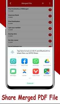 PDF Merger & PDF Combiner screenshot 5