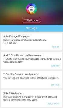 T Wallpaper- Shuffle HD images screenshot 7