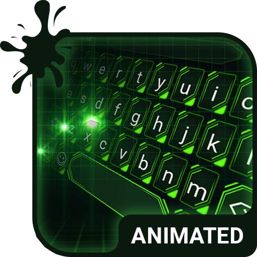 Green Light Keyboard Wallpaper 5.9.63