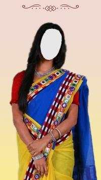 Fancy Saree Face Changer 1 تصوير الشاشة